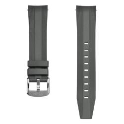 Bracelet de montre Ocean Star 39 caoutchouc gris - Mido