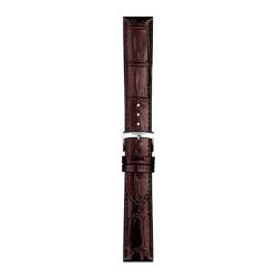 Bracelet de montre Officiel Tissot Cuir Brun 20 mm T852043013 - Tissot