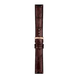 Bracelet de montre Officiel Tissot Cuir Brun 20 mm T852043014 - Tissot