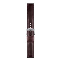 Bracelet de montre Officiel Tissot Cuir Brun 20 mm T852046836 - Tissot