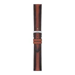 Bracelet de montre Officiel Tissot Cuir Brun 20 mm T852046842 - Tissot