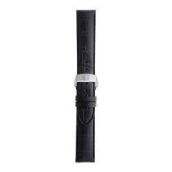 Bracelet de montre Officiel Tissot Cuir Noir 19mm T852013405 - Tissot
