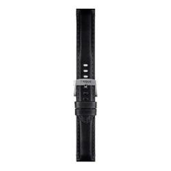 Bracelet de montre Officiel Tissot Cuir Noir 20 mm T852046834 - Tissot