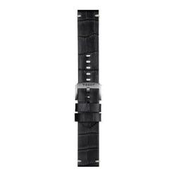 Bracelet de montre Officiel Tissot Cuir Noir 22 mm T852046775 - Tissot