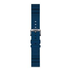 Bracelet de montre Officiel Tissot Silicone Bleu 22 mm T852047175 - Tissot