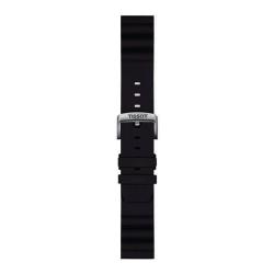 Bracelet de montre Officiel Tissot Silicone Noir 22 mm T852047179 - Tissot