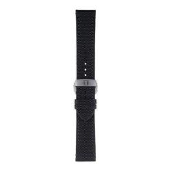 Bracelet de montre Officiel Tissot Tissu Noir 21 mm T852043157 - Tissot