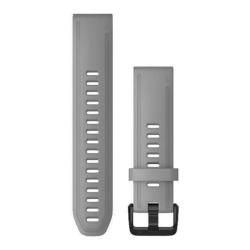Bracelet de montre Quick Fit Silicone Gris poudré 010-12866-00 - Garmin