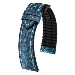 Bracelet de montre Stone Bleu - Hirsch