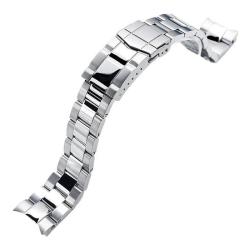 Bracelet de montre Super 3D Oyster SS201805P2S065 20mm - Strapcode
