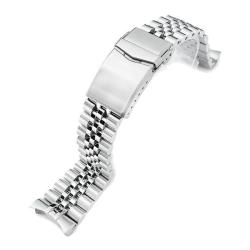 Bracelet de montre Super-J Louis JUB SS221820B020 22mm - Strapcode