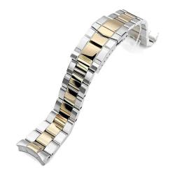 Bracelet de montre Super-O Boyer SS221805P2G019 22mm Seiko - Strapcode