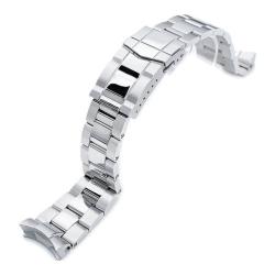 Bracelet de montre Super-O Boyer SS221805P2S019 22mm Seiko - Strapcode