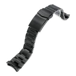 Bracelet de montre Super-O Boyer SS221820BLC118 22mm - Strapcode