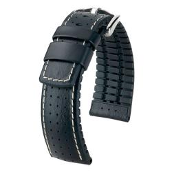Bracelet de montre Tiger Noir 091 50 75 0 50 - Hirsch