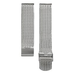 Bracelet Montre Gris Maille Milanaise Mesh - Entrecorne 20 mm - Echo/Neutra
