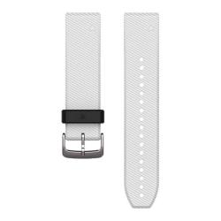 Bracelet QuickFit Silicone blanc 22mm 010-12500-01 - Garmin