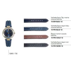 Bracelets montre cuir pour montre série 12855/... - Herbelin