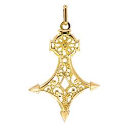 Croix du Sud Motifs en Or Jaune 750, Dimension 21 x 17 mm - Lucas Lucor