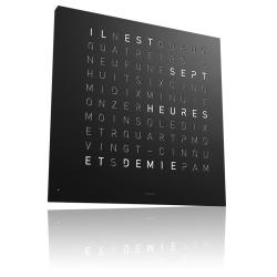 Horloge Earth 45 : Black Pepper (Arabe) - Qlocktwo