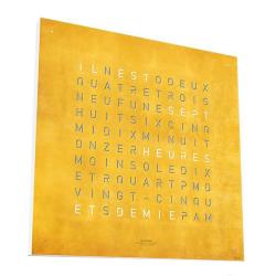 Horloge Earth 45 Creator's Edition Gold (Italien) - Qlocktwo