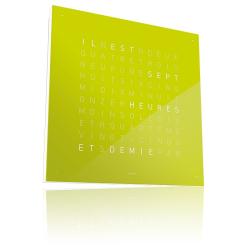 Horloge Earth 45 Lime Juice (Espagnol) - Qlocktwo