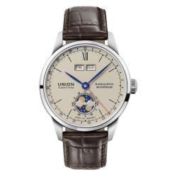 Montre 1893 JOHANNES DÜRRSTEIN DOUBLE MOON PHASED007.458.16.039.00 - Union Glashütte