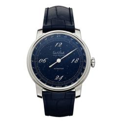 Montre 24H Paul Argent & Aventurine 39mm - Gustave & Cie
