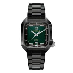 Montre AM2 Slim Automatique - Ultimate - Acier DLC Noir - March LAB
