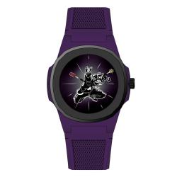 Montre Black Dynamite Black Corner x Anka - Violet, Gris & Noir - Black Corner