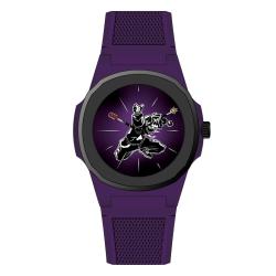 Montre Black Dynamite Black Corner x Anka - Violet, Purple & Noir - Black Corner