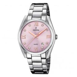 Montre Boyfriend Pink Dial F16790/D - Festina
