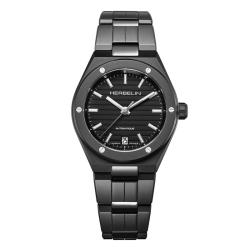 Montre Cap Camarat Auto Céramique Noir Mat 1545BCRN14M - Herbelin