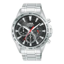 PROMO Montre Chronographe Quartz Solaire cadran noir RZ501AX9 - Lorus OCARAT.COM BIJOUTERIE N°1