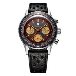 Montre Chronoking Racing Black Amber 87055Q - Lunettes interchangeables - Nivada Grenchen