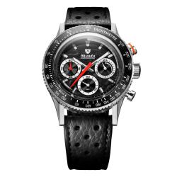 Montre Chronoking Racing Black Lunettes interchangeables - Nivada Grenchen