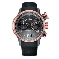 Montre Chronorally Chronograph 45 38003-TINGR-GNR - Edox
