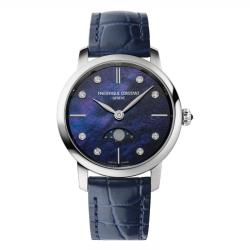 PROMO Montre Classics Slimline Ladies Moonphase FC-206MPND1S6 - Frédérique Constant OCARAT.COM BIJOUTERIE N°1