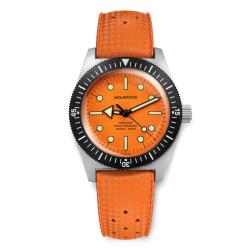 Montre de plongée Skindiver Automatic - 38 mm - Orange - Wolbrook