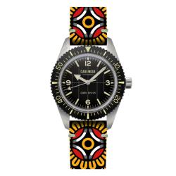 Montre Diver 01 Mandala Tattoo - Carlingue
