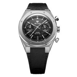 Montre F77 Chrono Mecaquartz Carbon 68002Q - Nivada Grenchen