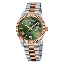 PROMO Montre Freedom Verte & Rosée 18856/3 - Lotus OCARAT.COM BIJOUTERIE N°1