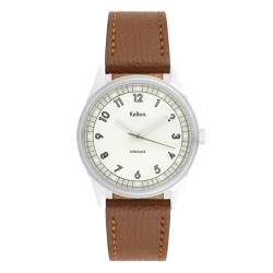 Montre Héritage Blanche Epsom camel 9126812 - Kelton
