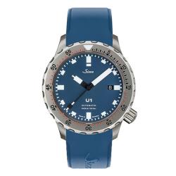 Montre Homme Bracelet Silicone Bleu U1 B - Sinn