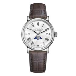Montre Inspiration Automatique 38mm Phase de Lune 2847AP08GR - Herbelin