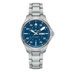 Montre Khaki Aviation Pilot Day-Date 42 mm H64635140 - Hamilton