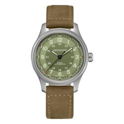 Montre Khaki Field Titanium Verte H70205860 - Hamilton