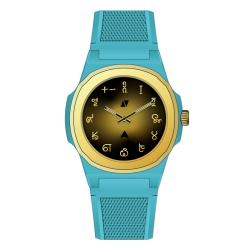 Montre Marco Polo's Journey Black Corner x Anka - Bleu & Or - Black Corner
