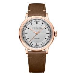 Montre Millesime Central Seconds 39 mm - Cadran argenté - Raymond Weil
