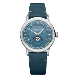 Montre Millesime Moonphase 35 mm - Cadran Bleu - Raymond Weil